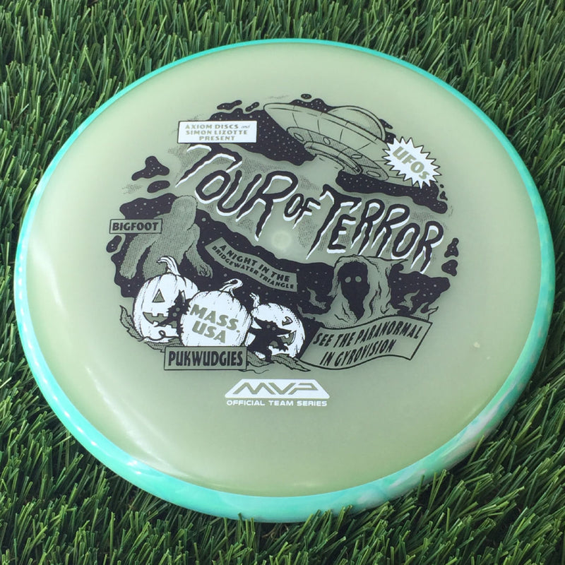 Axiom Eclipse Glow 2.0 Pixel with A Night in the Bridgewater Triangle - Axiom Discs & Simon Lizotte Present the 2024 MVP Halloween Tour of Terror Stamp - 170g - Translucent Glow