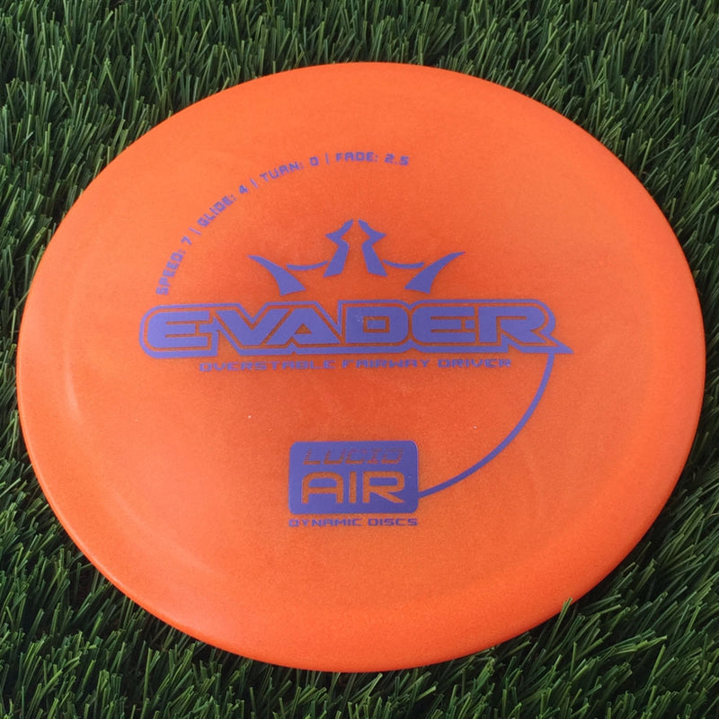 Dynamic Discs Lucid Air Evader - 157g - Translucent Orange