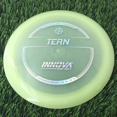 Innova Proto Glow Champion Tern with Burst Logo Stock Stamp - 171g - Translucent Glow