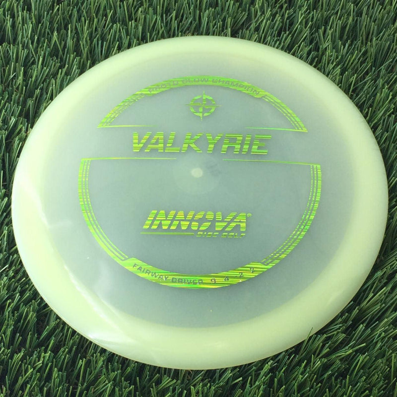 Innova Proto Glow Champion Valkyrie with Burst Logo Stock Stamp - 170g - Translucent Glow