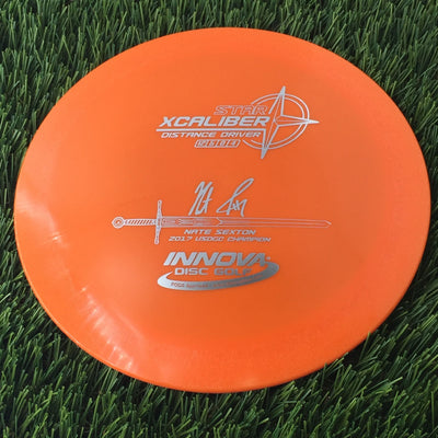 Innova Star Xcaliber with Nate Sexton 2017 USDGC Champion - Sexcaliber Stamp - 166g Orange