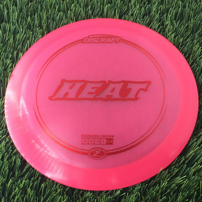 Discraft Elite Z Heat with Big Z Stamp - 166g - Translucent Pink