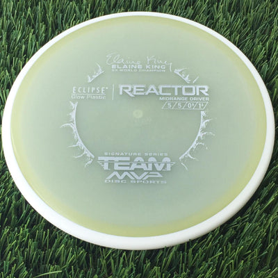 MVP Eclipse Glow 2.0 Reactor with Elaine King 5x World Champion Stamp - 176g - Translucent Glow