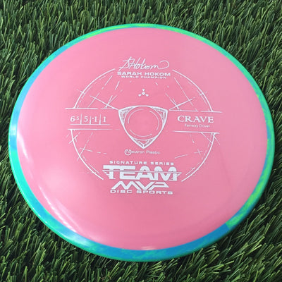 Axiom Neutron Crave with Sarah Hokom World Champion Signature Series Team MVP Stamp - 169g Pink