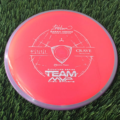 Axiom Neutron Crave with Sarah Hokom World Champion Signature Series Team MVP Stamp - 175g Pink