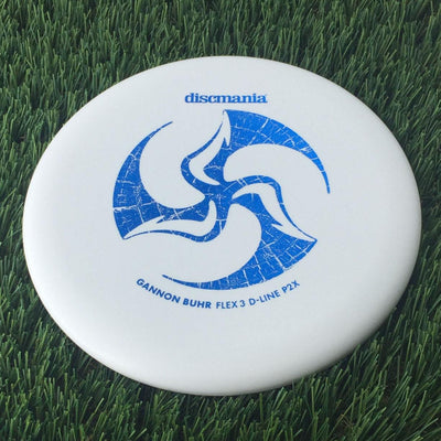 Discmania D-Line Flex 3 P2x with Gannon Buhr Signature Series x Huk Lab Collaboration Stamp - 175g White