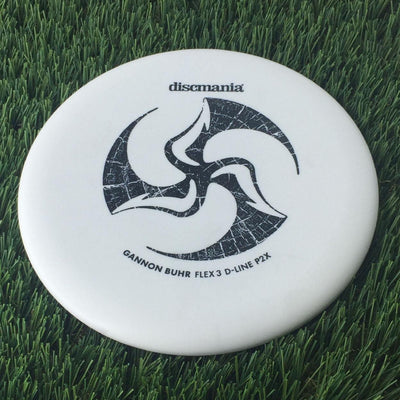 Discmania D-Line Flex 3 P2x with Gannon Buhr Signature Series x Huk Lab Collaboration Stamp - 174g White