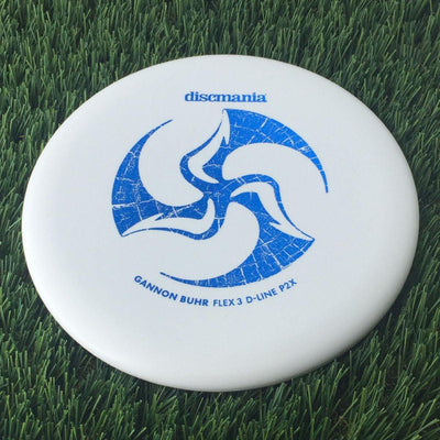 Discmania D-Line Flex 3 P2x with Gannon Buhr Signature Series x Huk Lab Collaboration Stamp - 174g White