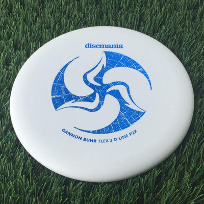 Discmania D-Line Flex 3 P2x with Gannon Buhr Signature Series x Huk Lab Collaboration Stamp - 174g White