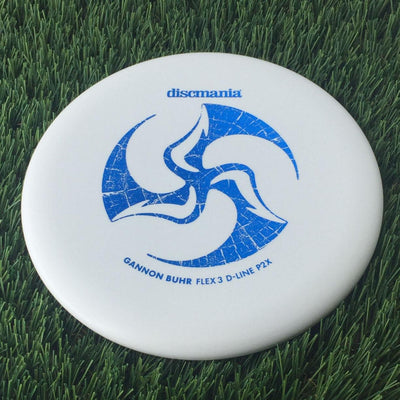 Discmania D-Line Flex 3 P2x with Gannon Buhr Signature Series x Huk Lab Collaboration Stamp - 174g White