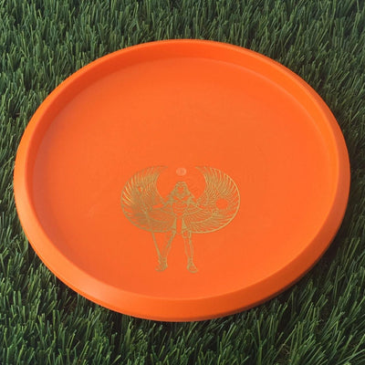 Discmania Italian D-Line Flex 2 P2 with Stock Top with Sky God Mini Bottom Stamp - 176g Orange