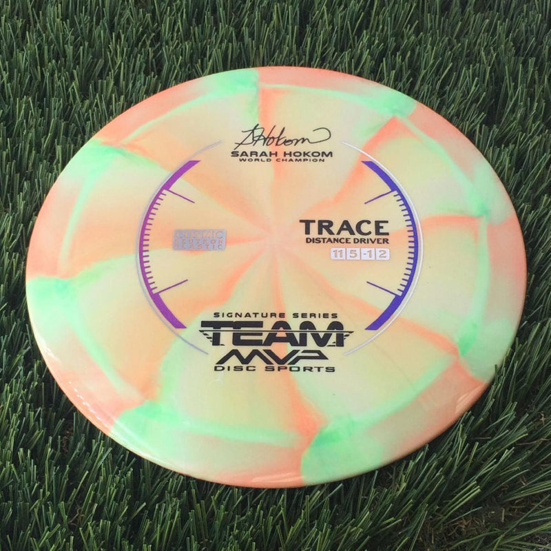 Streamline Cosmic Neutron - Streamline Trace with Sarah Hokom World Champion Signature Series Team MVP Stamp - 170g Orangish Green