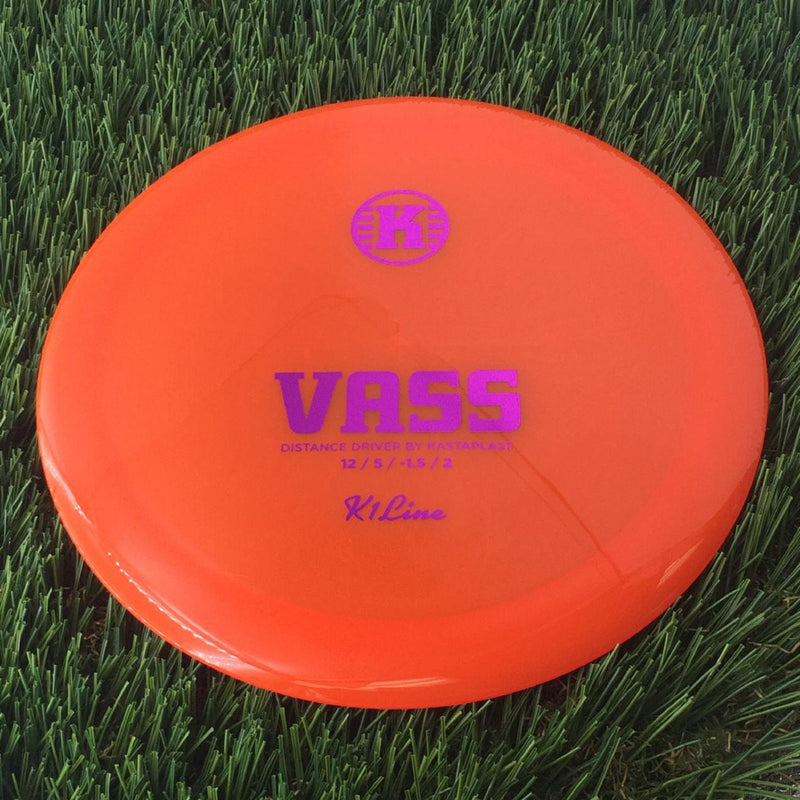 Kastaplast K1 Vass - 176g - Translucent Orange