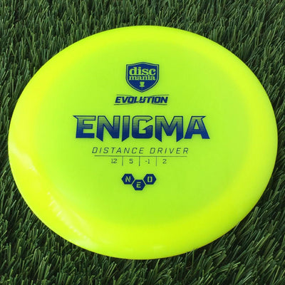 Discmania Evolution NEO Enigma - 174g - Translucent Yellow