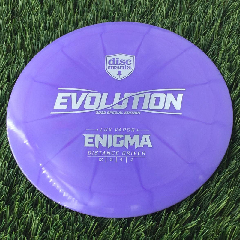 Discmania Evolution Vapor Enigma with Special Edition Stamp - 175g Purple