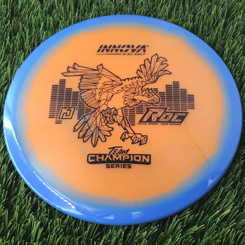 Innova Halo Champion Roc Rancho with Kevin "KJUSA" Jones Tour Series - Team Champion Series 2024 Stamp - 177g - Translucent Orangish Blurple