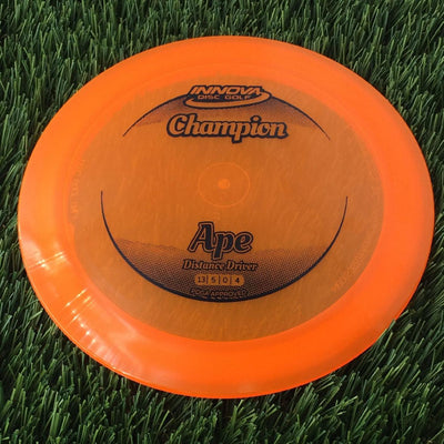 Innova Champion Ape with Circle Fade Stock Stamp - 175g - Translucent Orange