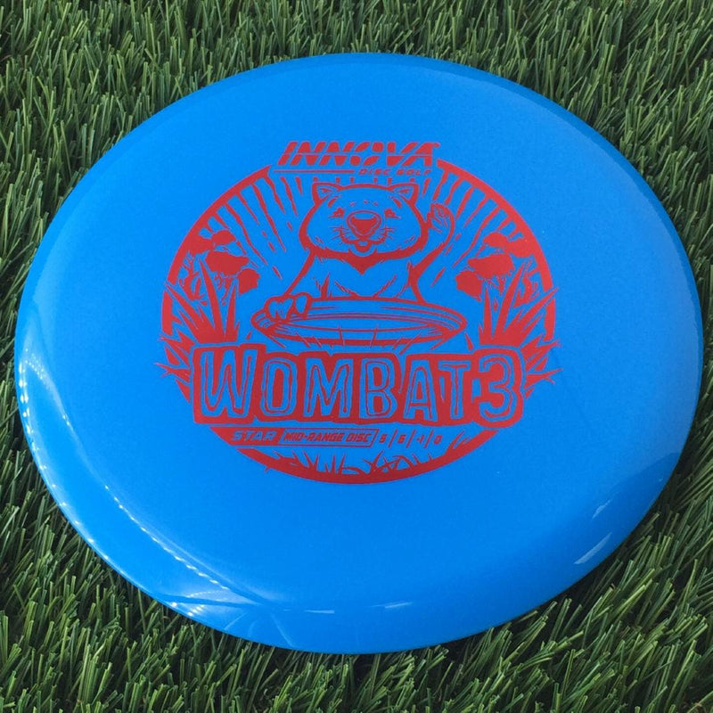 Innova Star Wombat3 with Burst Logo Stock Stamp - 180g Blue