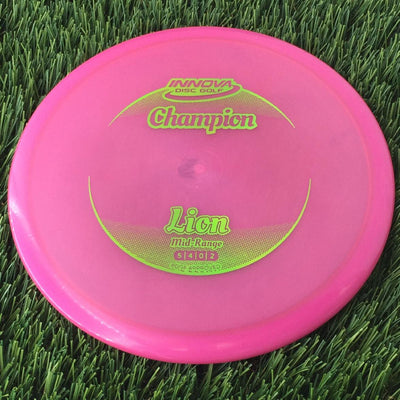 Innova Champion Lion with Circle Fade Stock Stamp - 169g - Translucent Pink