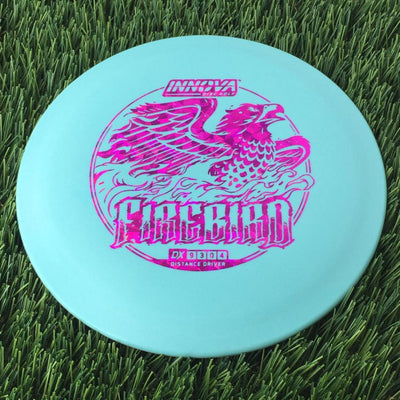 Innova DX Firebird with Burst Logo Stock Stamp - 170g Turquoise Blue