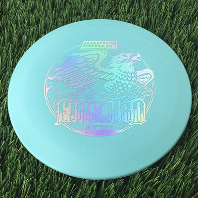 Innova DX Firebird with Burst Logo Stock Stamp - 169g Turquoise Blue