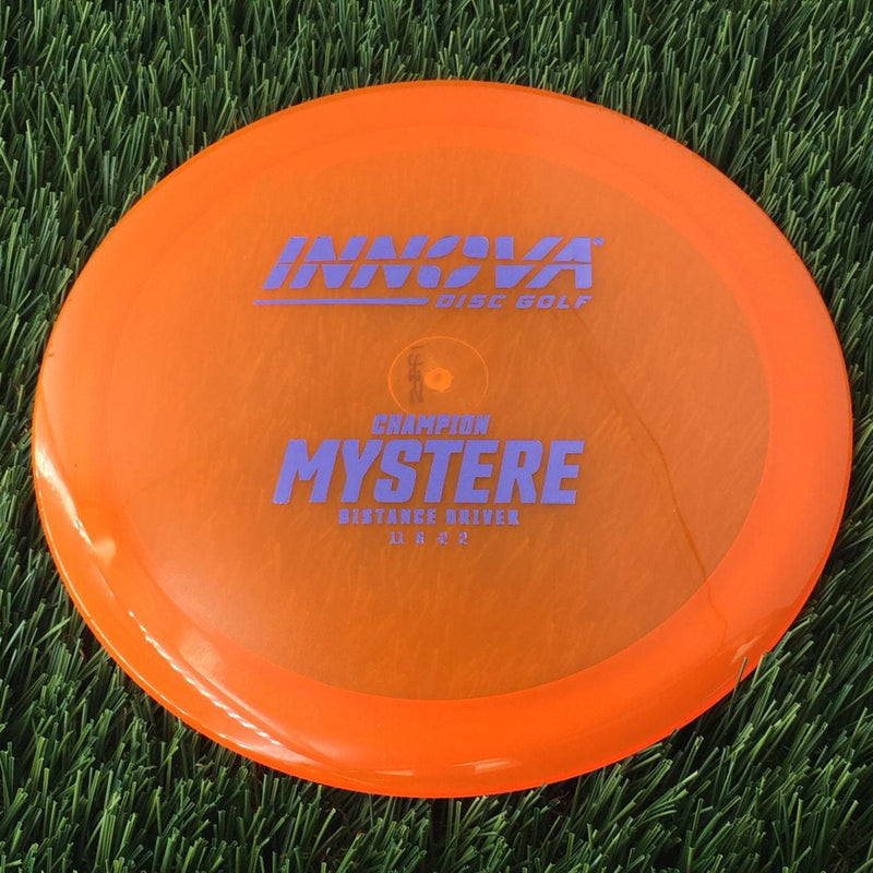 Innova Champion Mystere with Burst Logo Stock Stamp - 175g - Translucent Orange