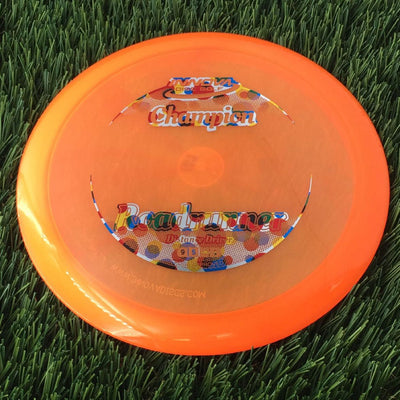 Innova Champion Roadrunner with Circle Fade Stock Stamp - 167g - Translucent Orange