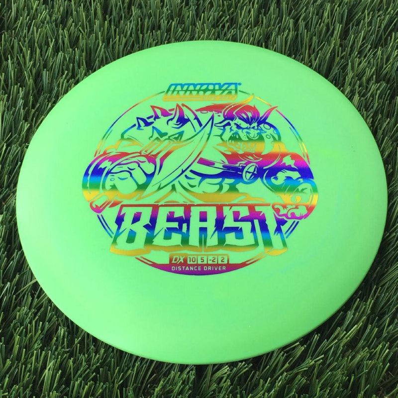 Innova DX Beast with Burst Logo Stock Stamp - 170g Green