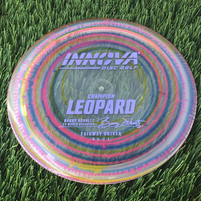 Innova Champion I-Dye Leopard with Barry Schultz 2x World Champion Sig Stamp - 175g - Translucent Dyed