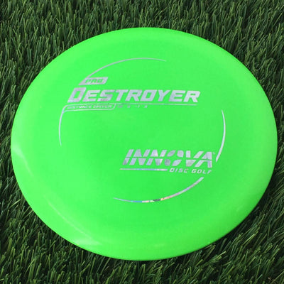 Innova Pro Destroyer with Burst Logo Stock Stamp - 171g Bright Green