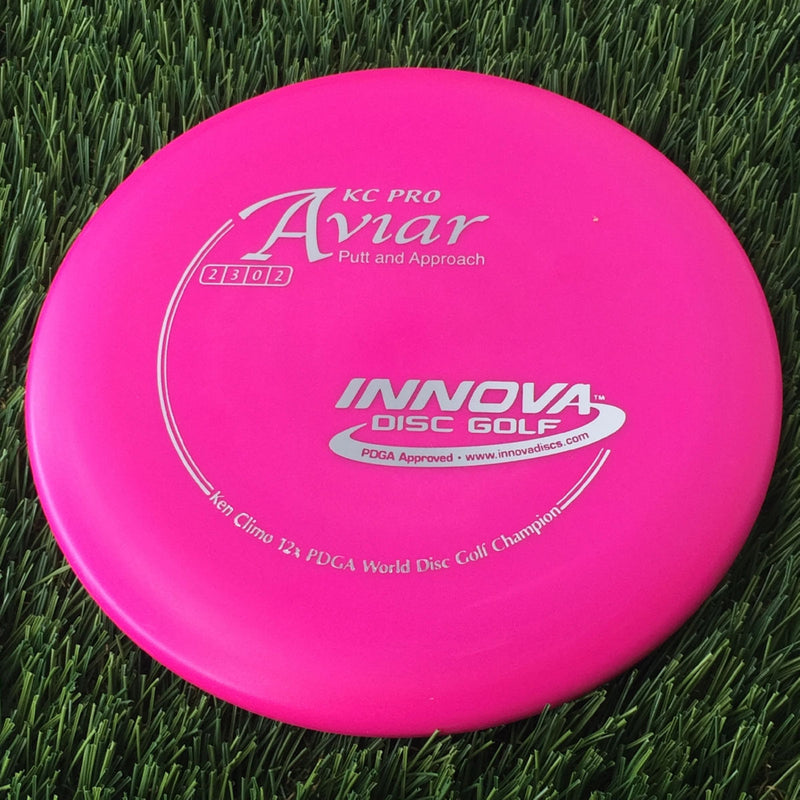 Innova Pro KC Aviar with Ken Climo 12x PDGA World Disc Golf Champion Stamp - 166g Pink