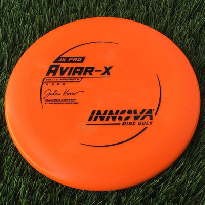 Innova Pro JK Aviar-x with Juliana Korver - 5 Time World Champion Stamp - 175g Orange