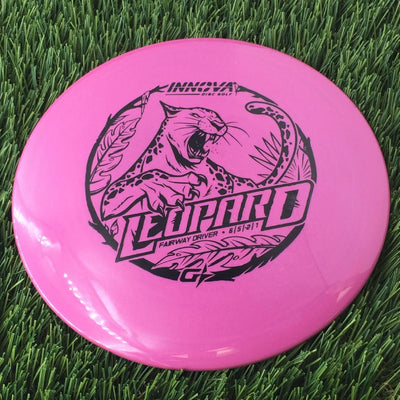 Innova Gstar Leopard with Burst Logo Stock Stamp - 175g Dark Pink