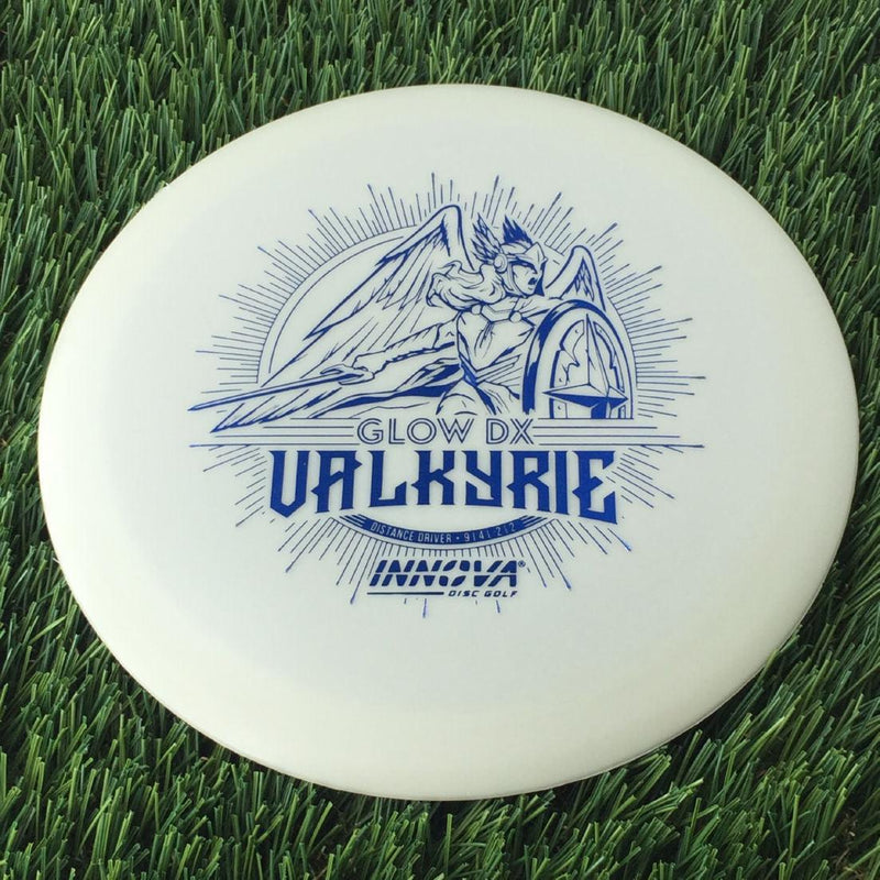 Innova DX Glow Valkyrie with Burst Logo Stock Character Stamp - 165g Glow