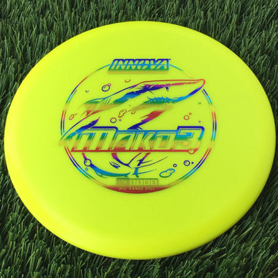 Innova DX Mako3 with Burst Logo Stock Stamp - 144g Yellow