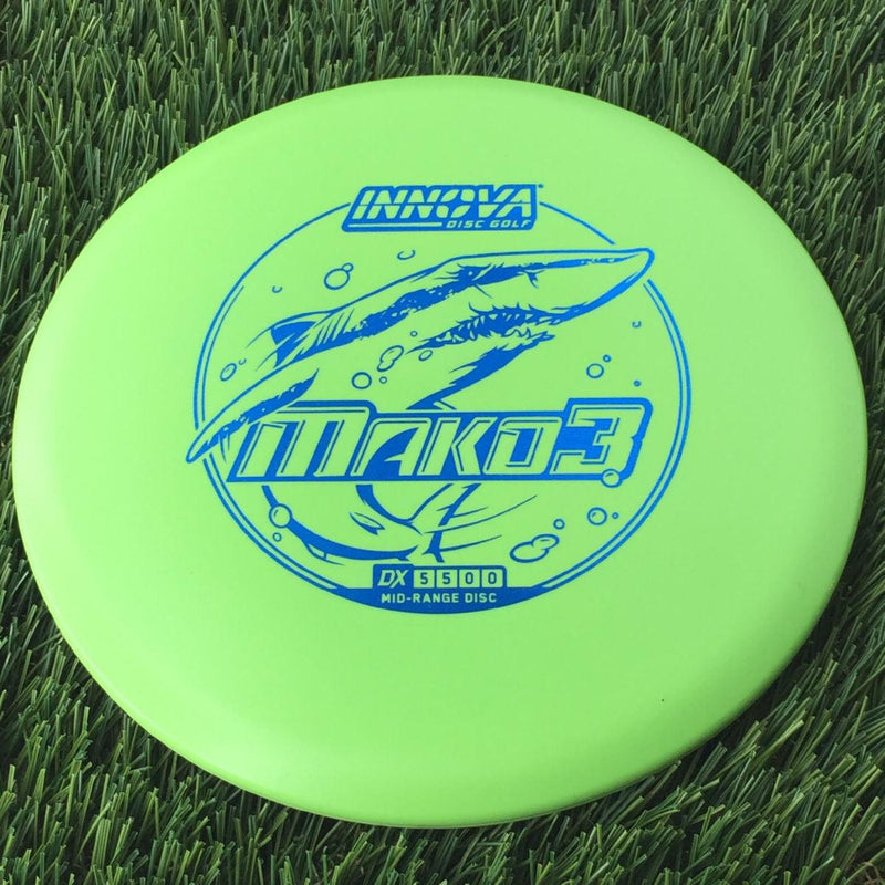 Innova DX Mako3 with Burst Logo Stock Stamp - 145g Muted Green