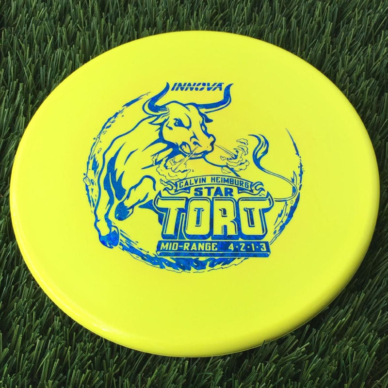 Innova Star Toro with Calvin Heimburg Signature Series Stamp - 175g Yellow