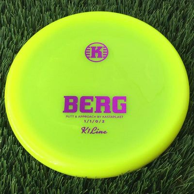 Kastaplast K1 Berg - 173g - Translucent Bright Yellow