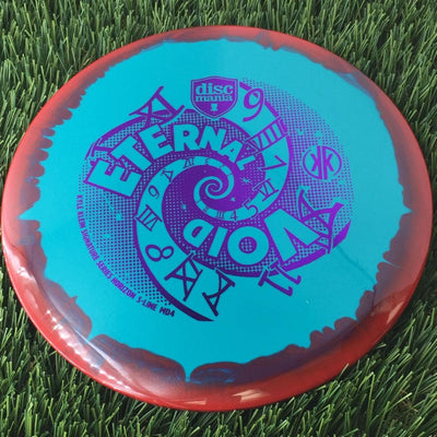 Discmania Horizon S-Line MD4 with Kyle Klein Signature Series - Eternal Void Egyptian Hieroglyphs Stamp - 178g Turquoise Red