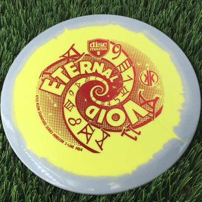 Discmania Horizon S-Line MD4 with Kyle Klein Signature Series - Eternal Void Egyptian Hieroglyphs Stamp - 177g Silvery Yellow