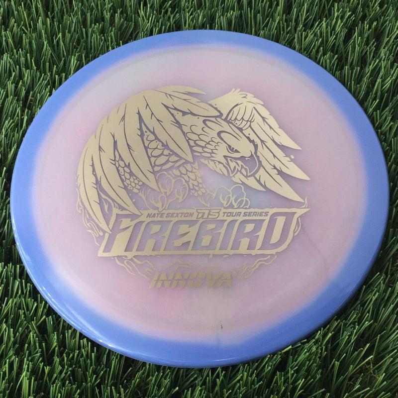 Innova Proto Glow Halo Champion Firebird with Nate Sexton 2024 Tour Series Stamp - 175g - Translucent Blurple