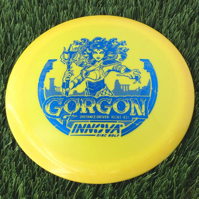 Innova Gstar Gorgon with Burst Logo Stock Stamp - 172g Light Orange