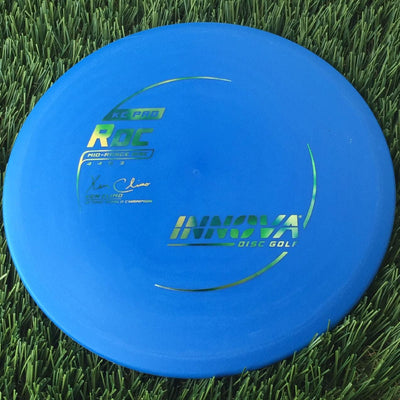 Innova Pro KC Roc with Ken Climo 12 Time World Champion Burst Logo Stamp - 177g Blue