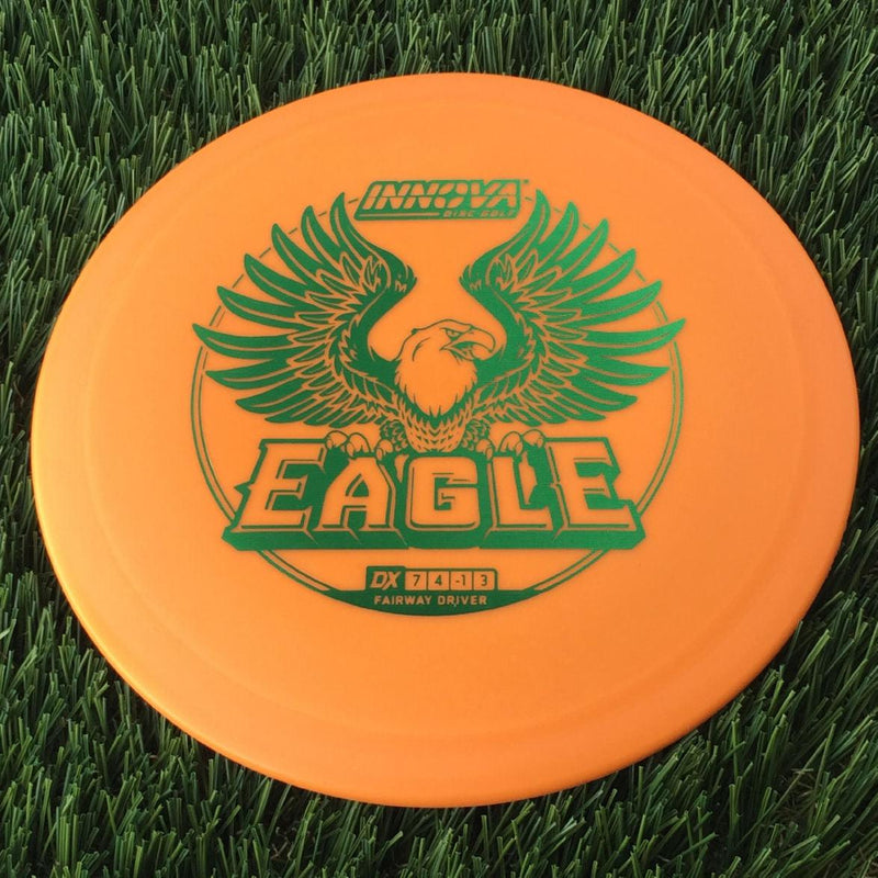 Innova DX Eagle with Burst Logo Stock Stamp - 166g Orange