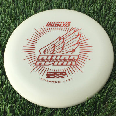 Innova Proto Glow DX Aviar Putter with Burst Logo Stock v2 Stamp - 175g Glow