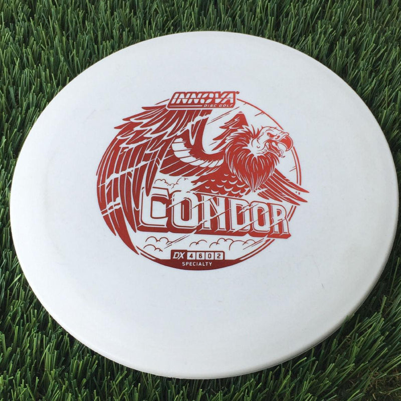 Innova DX Condor with Burst Logo Stock Stamp - 195g White