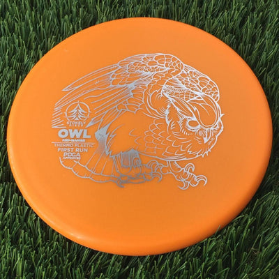 Stokely Thermo Owl with First Run Stamp - 173g Orange