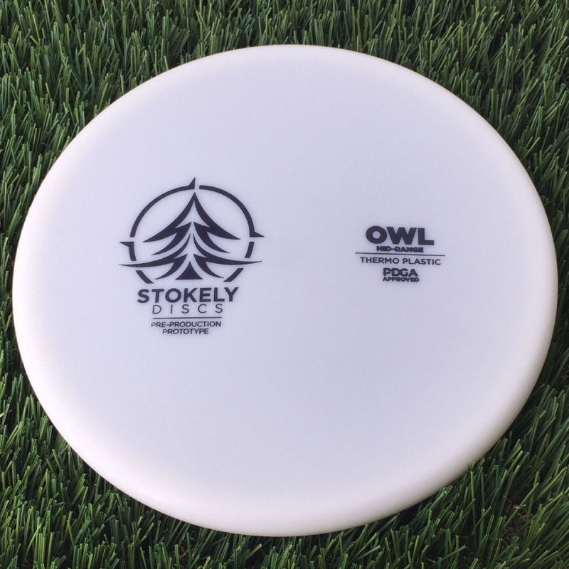 Stokely Thermo Owl with Pre-Production Prototype Stamp - 173g White