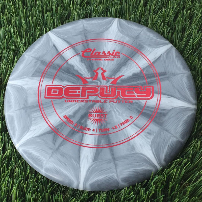 Dynamic Discs Classic Blend Burst Deputy - 173g Grey