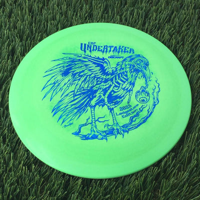 Discraft ESP Undertaker with 2023 Ledgestone Edition - Wave 2 Stamp - 159g Lime Green